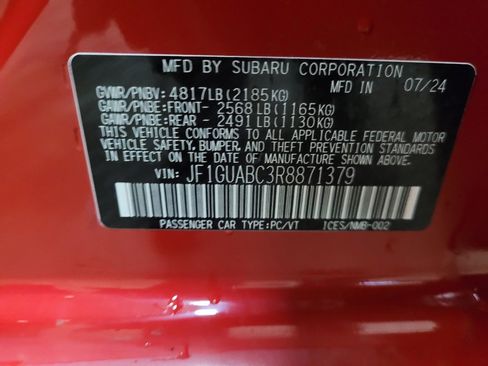 Used 2024 Subaru Impreza 2.0i image 33