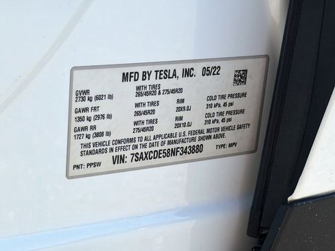 Used 2022 Tesla Model X AWD/4WD image 40