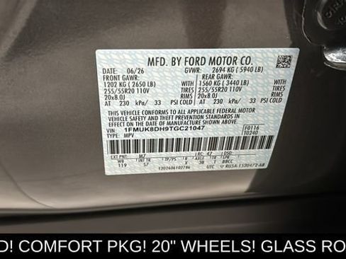 New 2026 Ford Explorer Active w/ Active Comfort Package AWD/4WD image 31