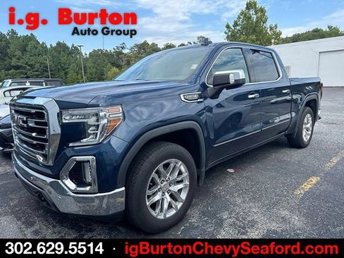 Used 2021 GMC Sierra 1500 SLT w/ SLT Premium Plus Package RWD image 3
