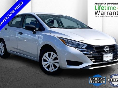 Certified 2025 Nissan Versa S w/ Trunk Package image 1