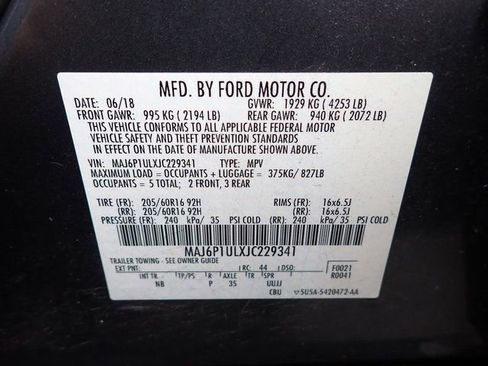Used 2018 Ford EcoSport SE AWD/4WD image 14