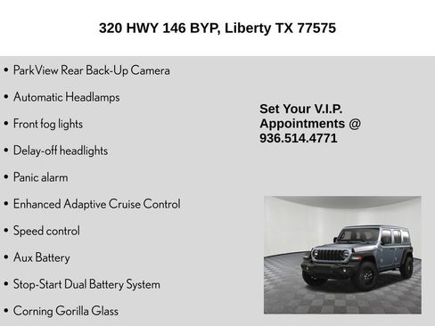 New 2025 Jeep Wrangler Sport S image 30