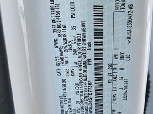 Used 2025 Ford F150 XLT w/ Equipment Group 302A MID image 15