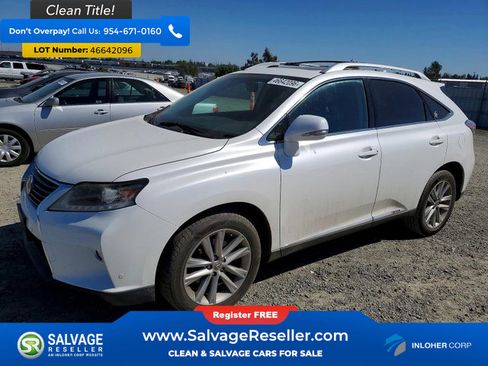 Used 2013 Lexus RX 450h AWD w/ Navigation Pkg image 1