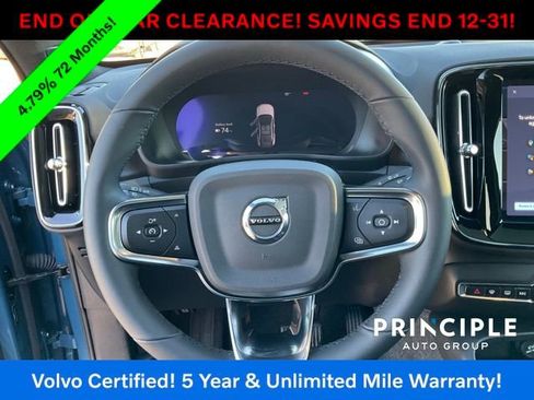 Certified 2023 Volvo C40 P8 Recharge Plus w/ Climate Package image 25