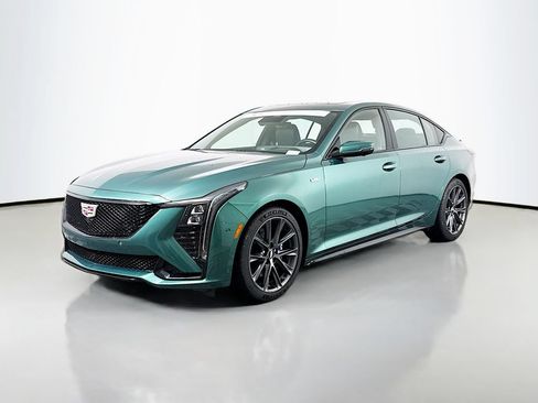 Certified 2025 Cadillac CT5 V w/ Technology Package RWD image 3