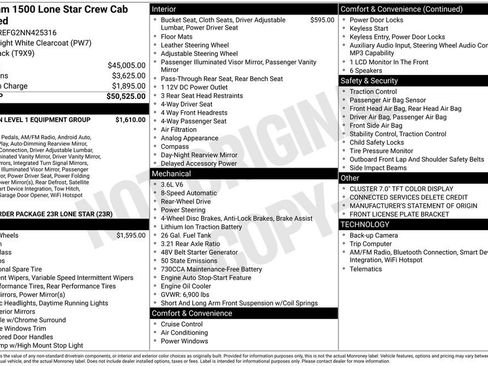 Used 2022 RAM 1500 Lone Star image 7