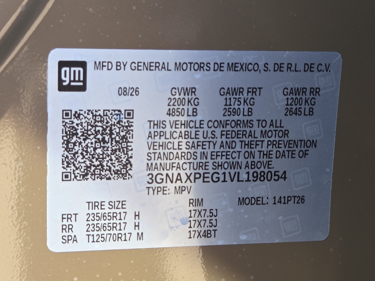 New 2027 Chevrolet Equinox LT w/ Convenience Package II AWD/4WD image 41