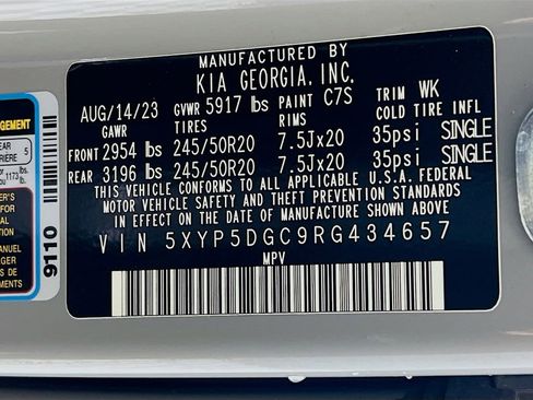 Certified 2024 Kia Telluride SX Prestige X-Line AWD/4WD image 10
