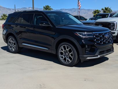 New 2025 Ford Explorer Platinum