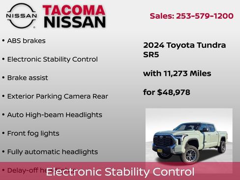 Used 2024 Toyota Tundra SR5 w/ TRD Off-Road Package image 14