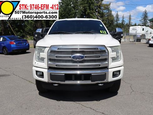 Used 2015 Ford F150 Platinum w/ Equipment Group 701A Luxury AWD/4WD image 11
