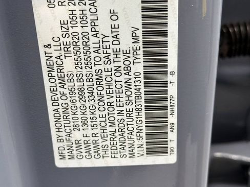 New 2026 Honda Pilot Elite image 26