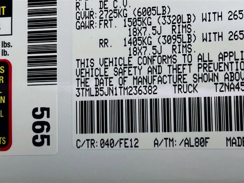 New 2026 Toyota Tacoma TRD Sport image 25