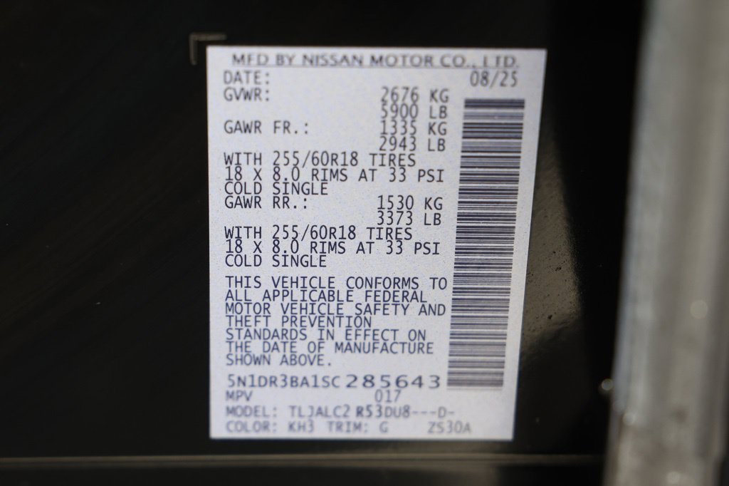 Used 2025 Nissan Pathfinder SV FWD image 35