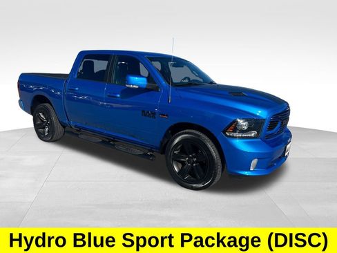 Used 2018 RAM 1500 Sport w/ Hydro Blue Sport Package image 8