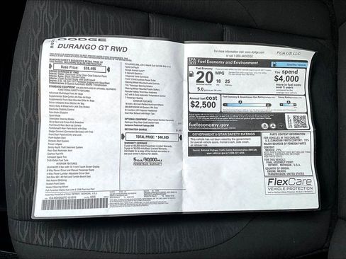 New 2026 Dodge Durango GT image 42