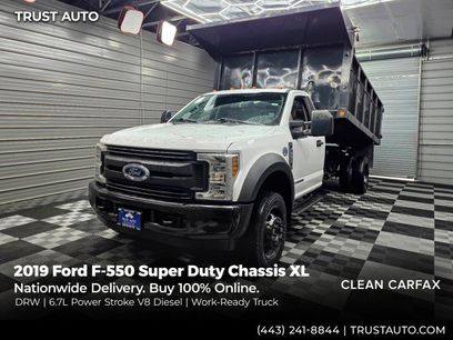 Used 2019 Ford F550 2WD Regular Cab Super Duty