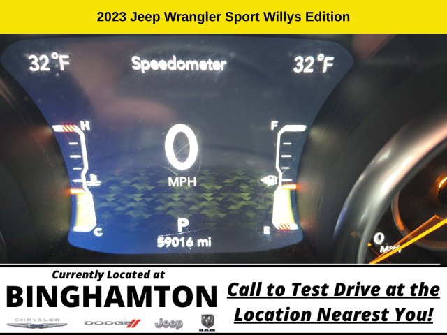 Used 2023 Jeep Wrangler Unlimited Sport AWD/4WD image 13