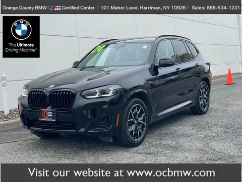 Certified 2024 BMW X3 xDrive30i w/ Premium Package AWD/4WD image 1