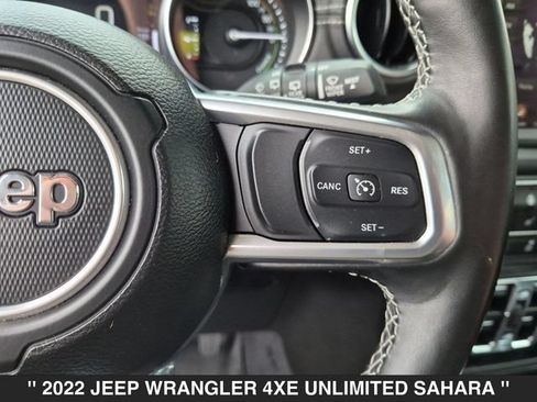 Used 2022 Jeep Wrangler Unlimited Sahara w/ Cold Weather Group AWD/4WD image 19