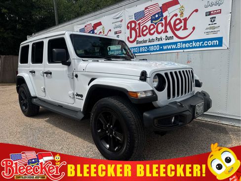 Used 2021 Jeep Wrangler Unlimited Sahara AWD/4WD image 1