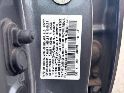 Used 2012 Honda Civic LX image 21