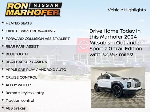 Used 2024 Mitsubishi Outlander Sport AWD image 13