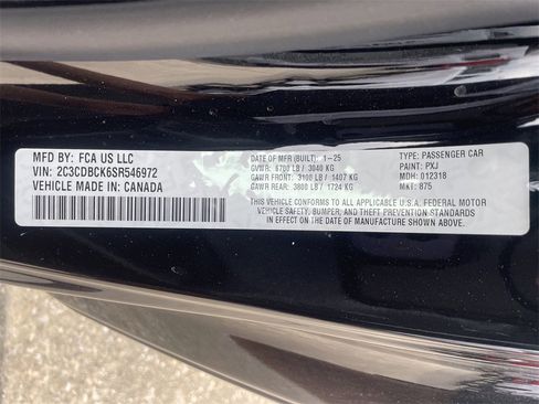 New 2025 Dodge Charger R/T w/ Quick Order Package 25M R/T image 25