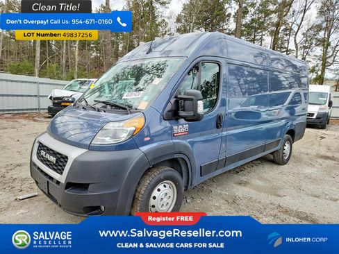 Used 2022 RAM ProMaster 3500 w/ Fleet Safety Group (AWQ) FWD image 1