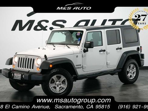 Used 2017 Jeep Wrangler Unlimited Sport w/ Quick Order Package 24S AWD/4WD image 1