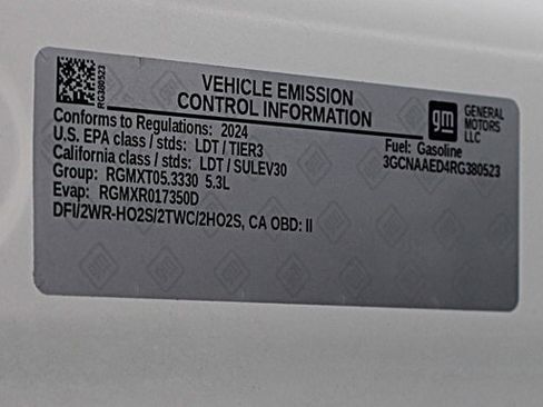 Used 2024 Chevrolet Silverado 1500 W/T w/ WT Fleet Convenience Package image 37