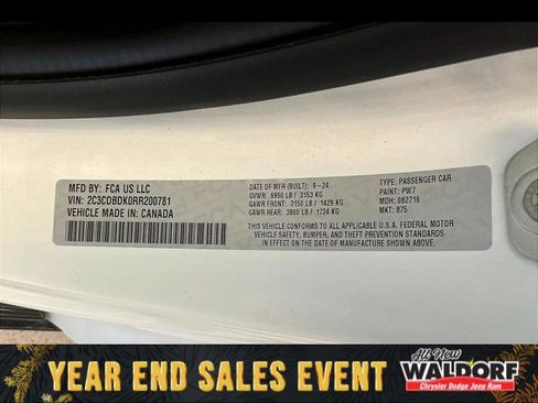 New 2024 Dodge Charger Scat Pack w/ Plus Group image 13