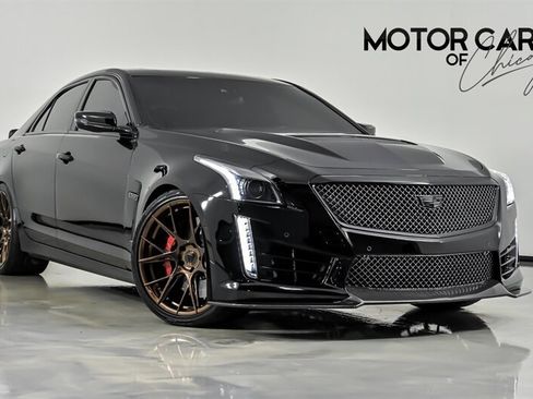 Used 2019 Cadillac CTS V w/ Carbon Fiber Package RWD image 1