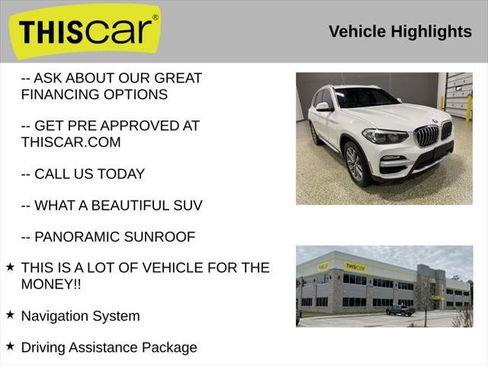 Used 2019 BMW X3 sDrive30i w/ Driving Assistance Package image 9