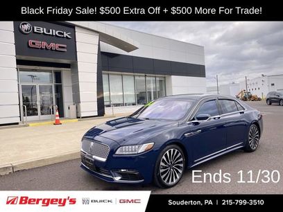 Used 2018 Lincoln Continental Black Label w/ Rear-seat Package