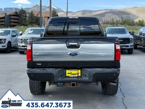 Used 2015 Ford F350 Platinum w/ FX4 Off-Road Package image 4