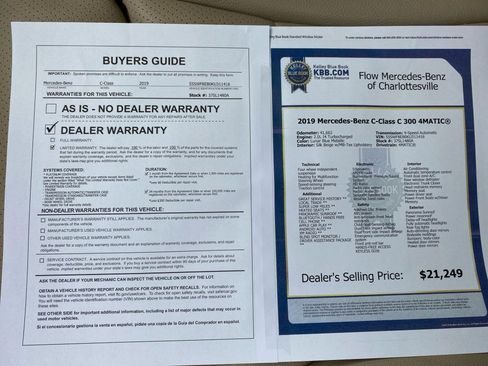 Used 2019 Mercedes-Benz C 300 4MATIC Sedan image 33