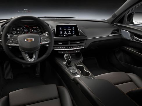 New 2026 Cadillac CT4 V w/ LPO, ONYX Package RWD image 40