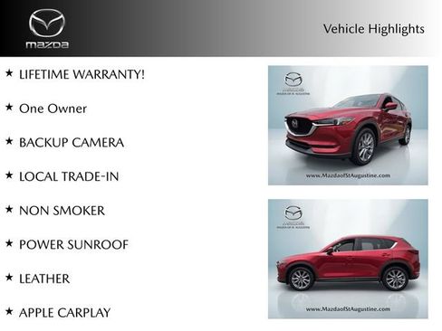 Used 2021 MAZDA CX-5 Grand Touring w/ GT Premium Package AWD/4WD image 2