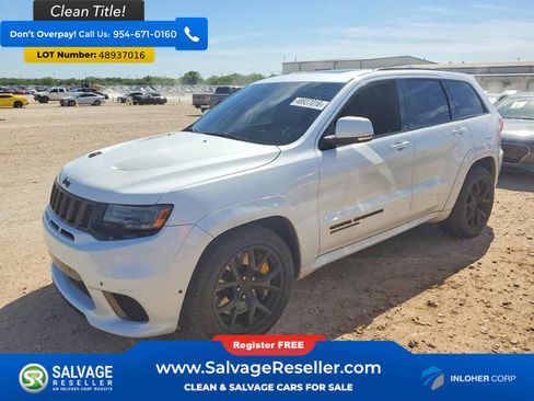Used 2018 Jeep Grand Cherokee Trackhawk AWD/4WD image 1