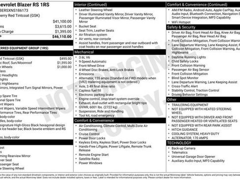 Used 2022 Chevrolet Blazer RS image 5