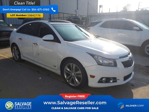 Used 2014 Chevrolet Cruze LTZ w/ Sun, Sound and Sport Package FWD image 5