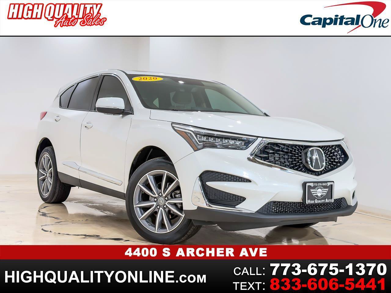 Used 2020 Acura RDX w/ Technology Package AWD/4WD image 1