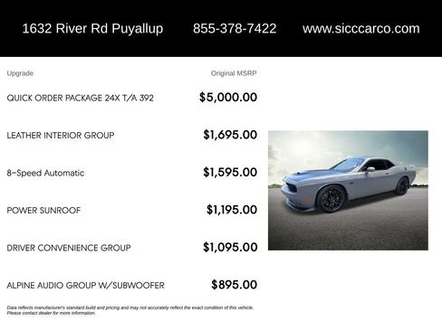 Used 2018 Dodge Challenger T/A RWD image 5