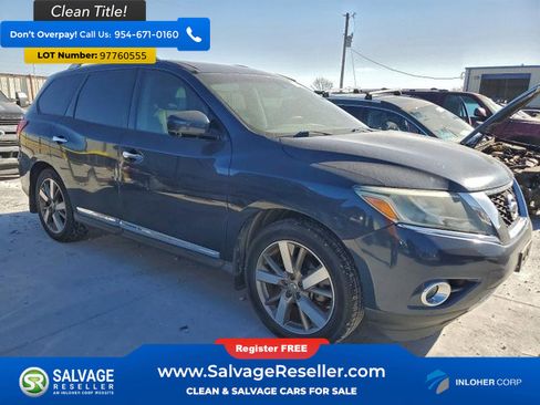 Used 2015 Nissan Pathfinder Platinum w/ Cargo Package image 5