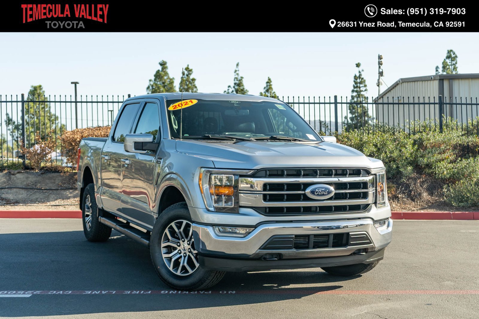Used 2021 Ford F150 Lariat w/ Max Trailer Tow Package AWD/4WD image 1