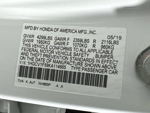 Used 2019 Honda Accord EX-L image 45