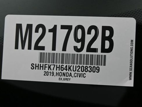 Used 2019 Honda Civic EX image 27